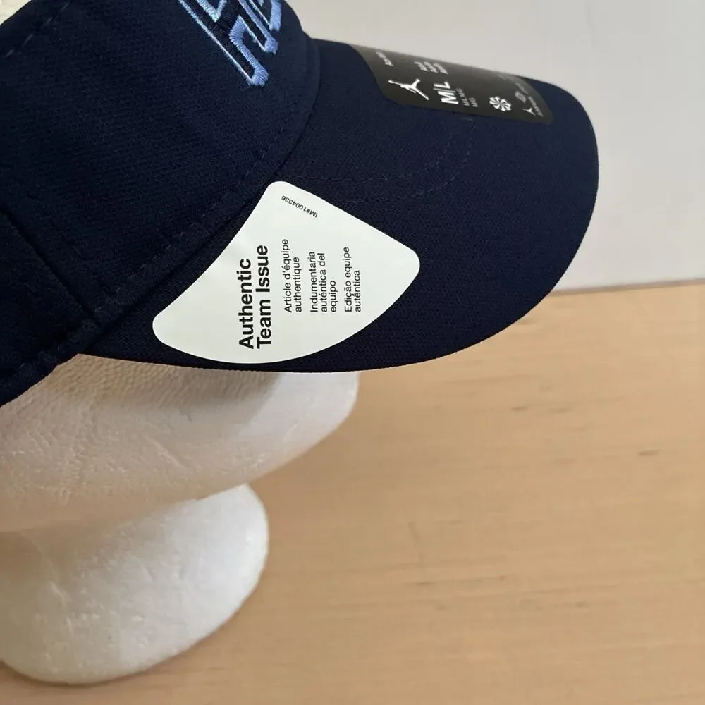 Jordan Dri-Fi UNC North Carolina Tarheels Adjustable Ace Visor Size M-L